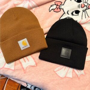 Carhartt Black and Tan Beanies UNISEX
